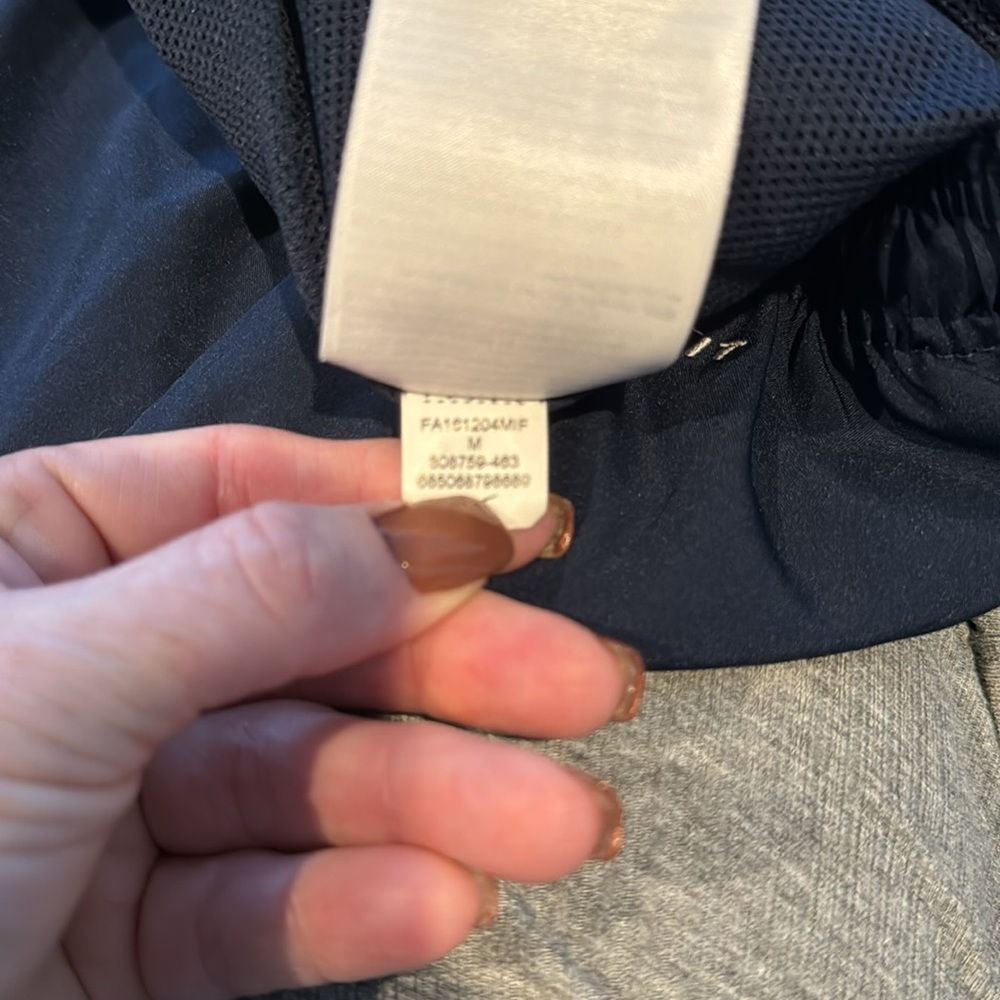 Nike drifit boys size medium navy blue wind breaker pants - Picture 6 of 9